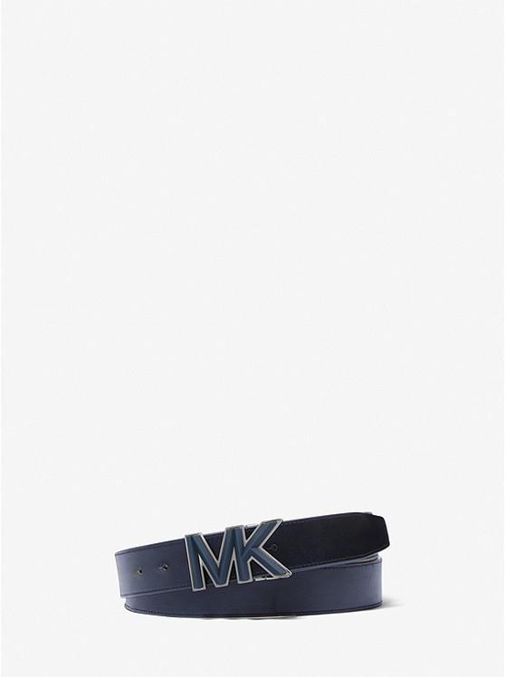 商品Michael Kors|Logo Buckle Leather Belt,价格¥1093,第4张图片详细描述