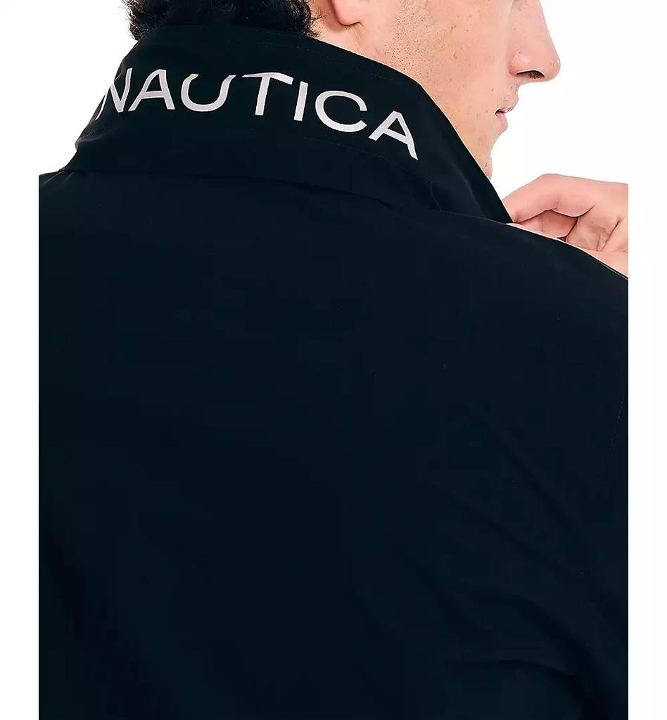 商品Nautica|男士轻量连帽飞行员夹克,价格¥448,第4张图片详细描述