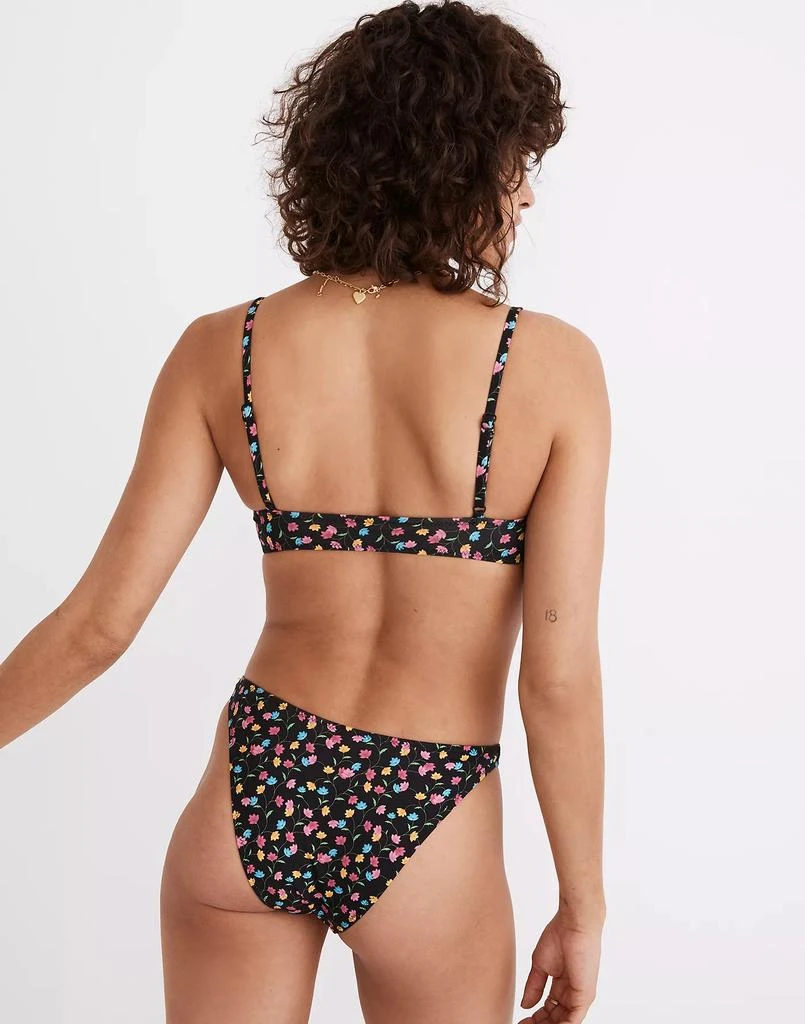商品Solid & Striped|Elsa Bikini Top in Floral,价格¥354,第3张图片详细描述