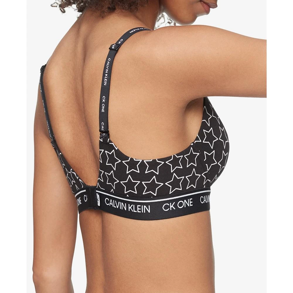 商品Calvin Klein|CK One Cotton Wirefree Bralette QF6094,价格¥170,第3张图片详细描述