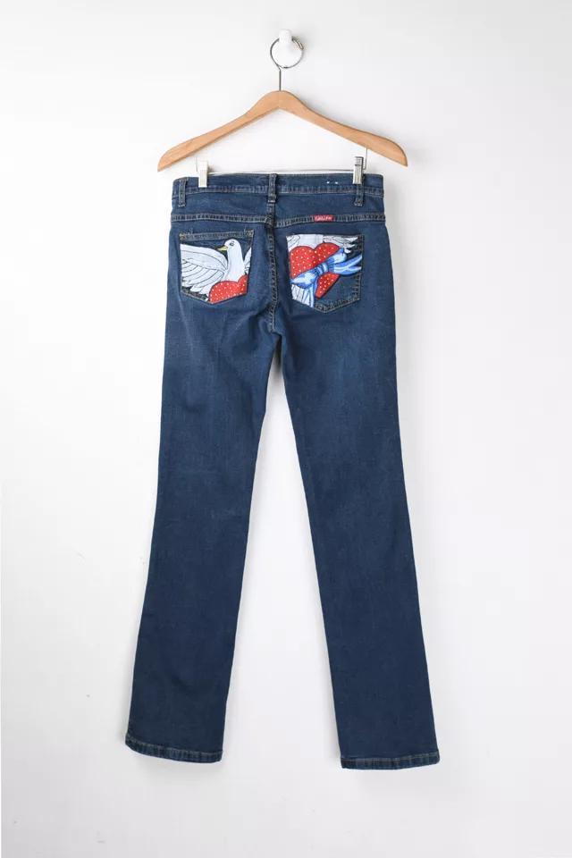 商品Urban Outfitters|Vintage Y2k Paco Dark-Wash Jeans,价格¥593,第4张图片详细描述