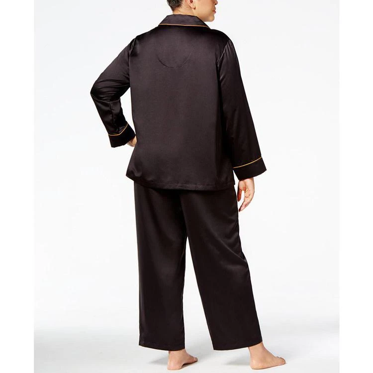 商品Ralph Lauren|Plus Size Satin Pajama Set,价格¥446,第3张图片详细描述