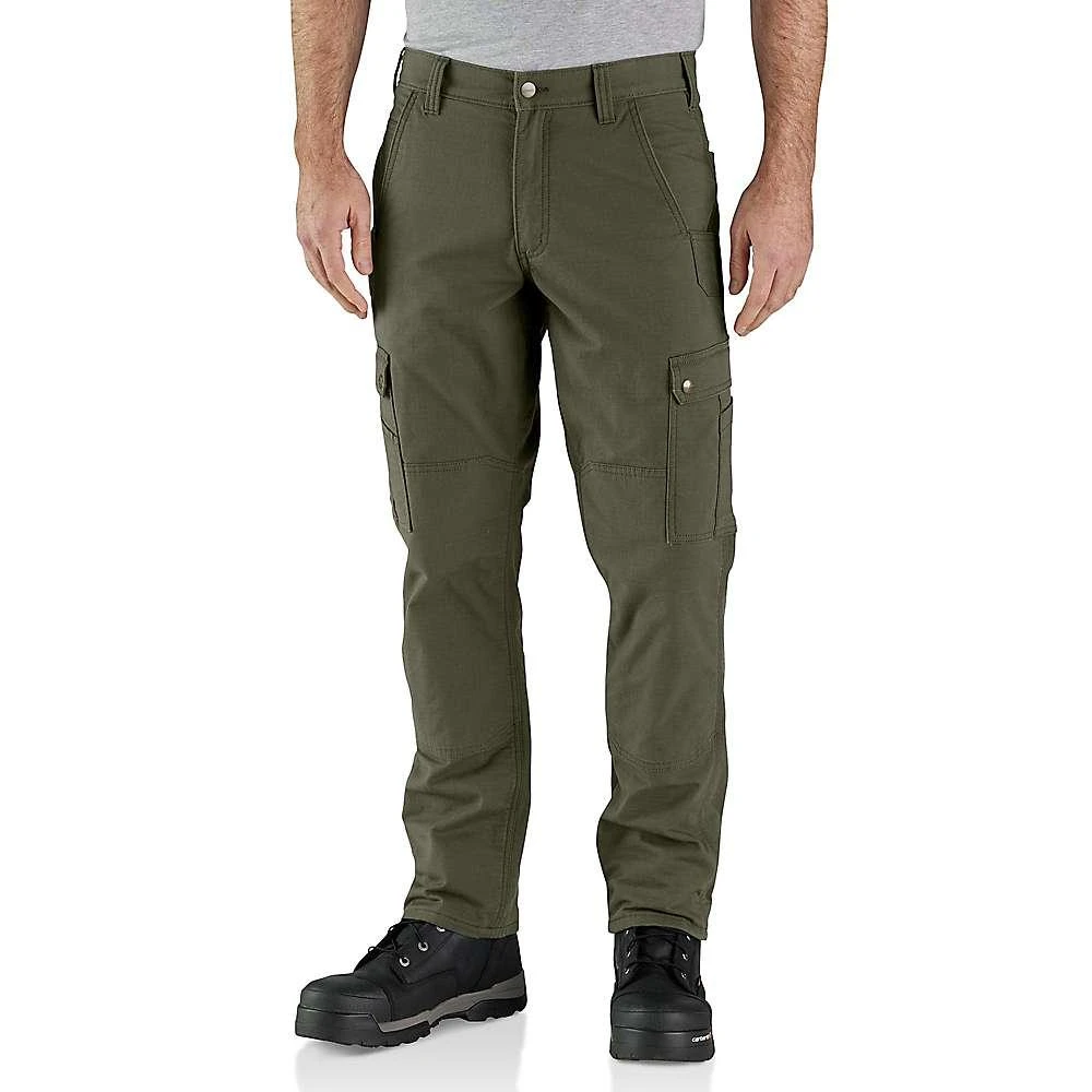 商品Carhartt|Carhartt Men's Rugged Flex Relaxed Fit Ripstop Cargo Work Fleece-Lined Pant,价格¥401,第1张图片