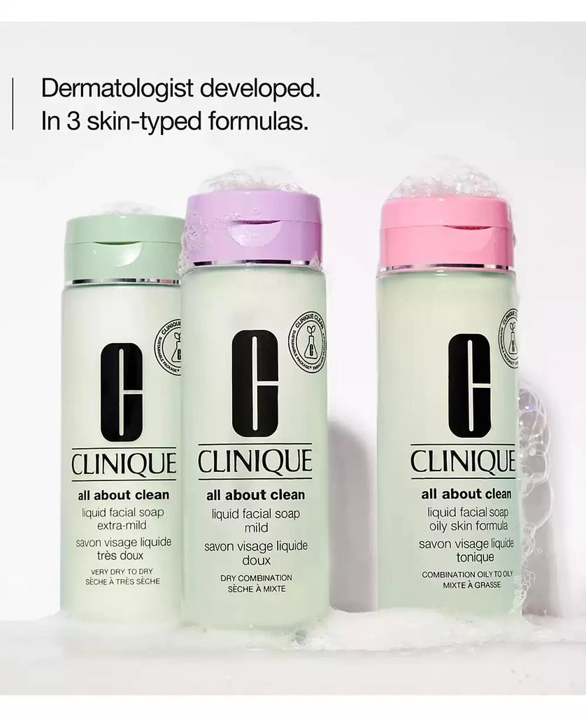 商品Clinique|All About Clean Liquid Facial Soap Oily Mini,价格¥61,第2张图片详细描述