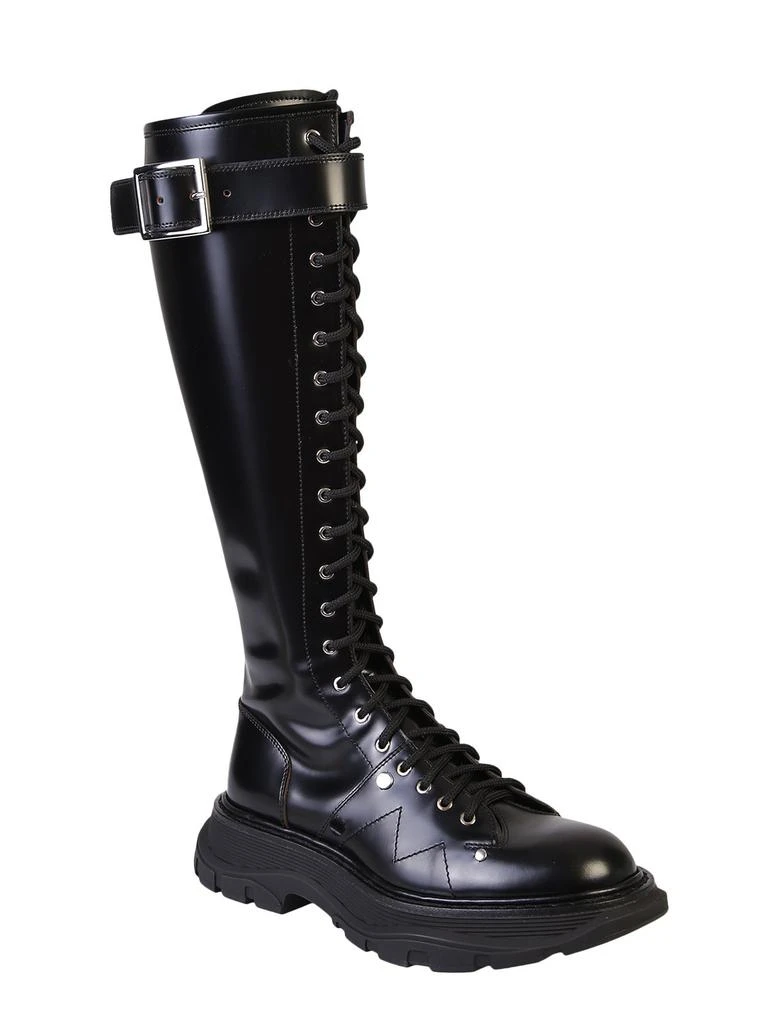 商品Alexander McQueen|Alexander McQueen Tread Knee-High Boots,价格¥5650,第2张图片详细描述