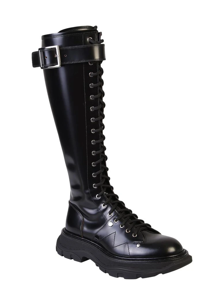 商品Alexander McQueen|Alexander McQueen Tread Knee-High Boots,价格¥3674,第2张图片详细描述