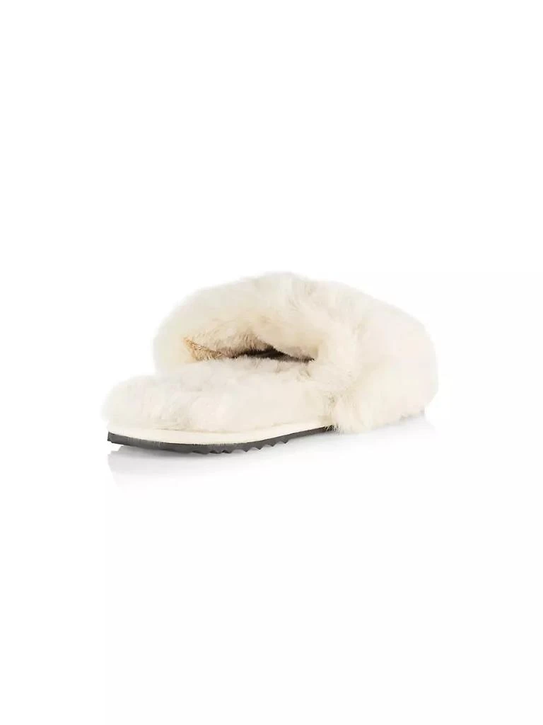 商品Apparis|Diana Faux Fur Open-Toe Slippers,价格¥687,第3张图片详细描述