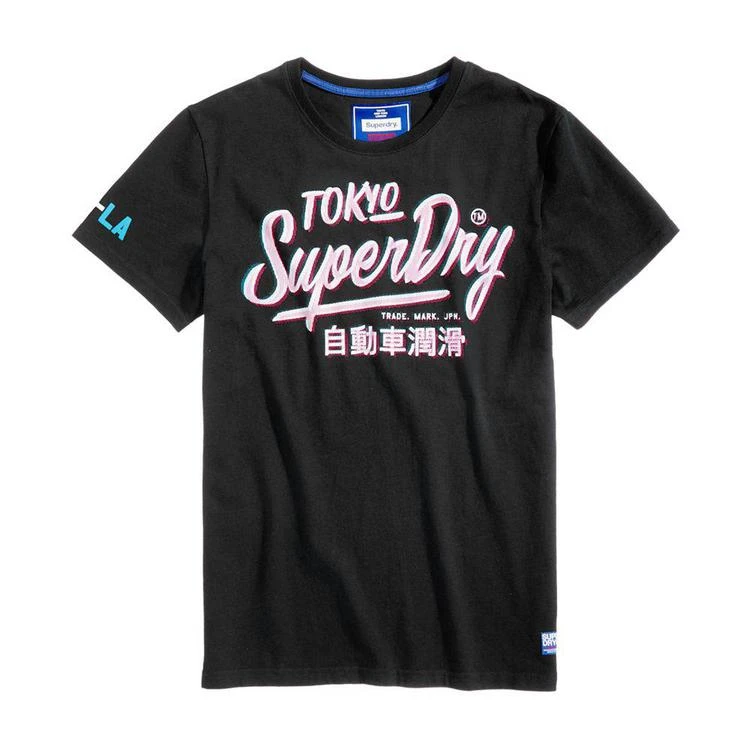 商品Superdry|男士 Ticket Type Graphic-Print 短袖,价格¥135,第1张图片