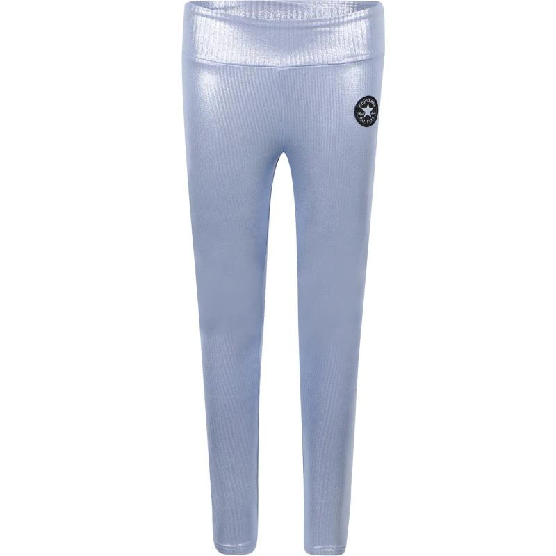 商品Converse|Shimmering logo leggings in lilac,价格¥372,第1张图片