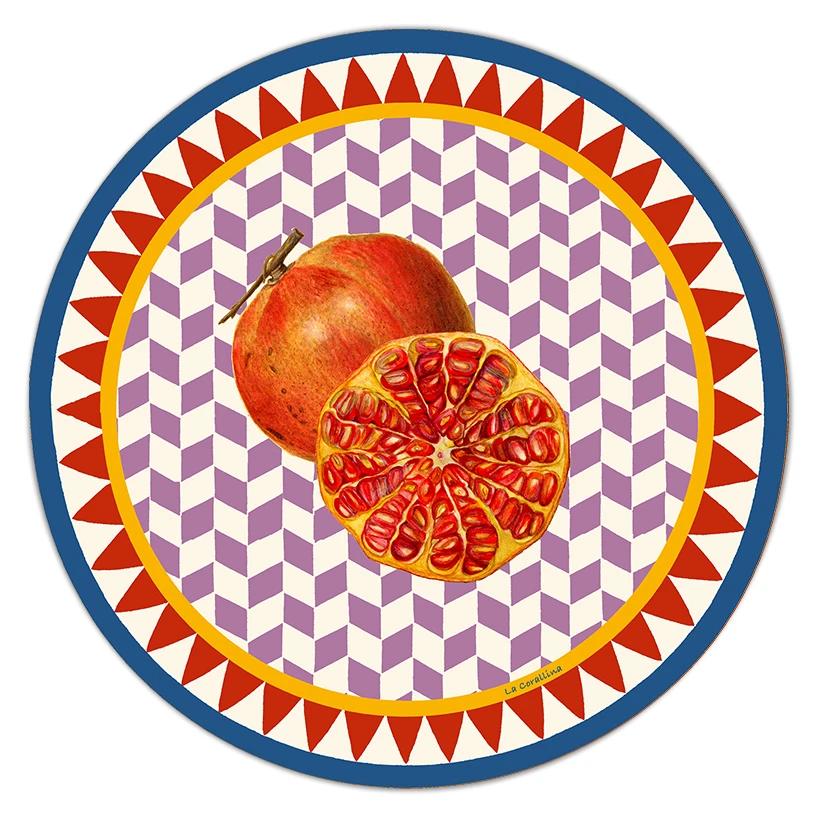 【国内直发】La Corallina 珂若琳娜水果乐园系列Giudecca Four Season五星级酒店餐垫杯垫 商品