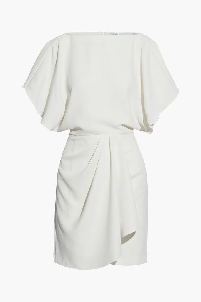 商品IRO|Nartav wrap-effect draped crepe mini dress,价格¥605,第3张图片详细描述