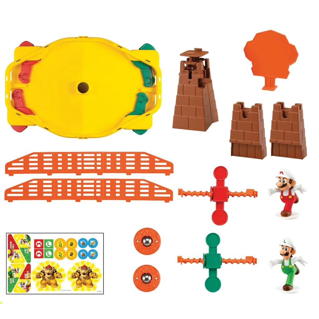 EPOCH Super Mario Fireball Stadium from, Multiplayer Tabletop Action Game for Ages 5+, game base with Bowser’s Tower, two double sided targets and Super Mario and Luigi collectible action figures 商品