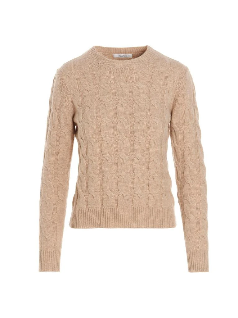 商品Max Mara|Max Mara Crewneck Long-Sleeved Jumper,价格¥3549,第1张图片