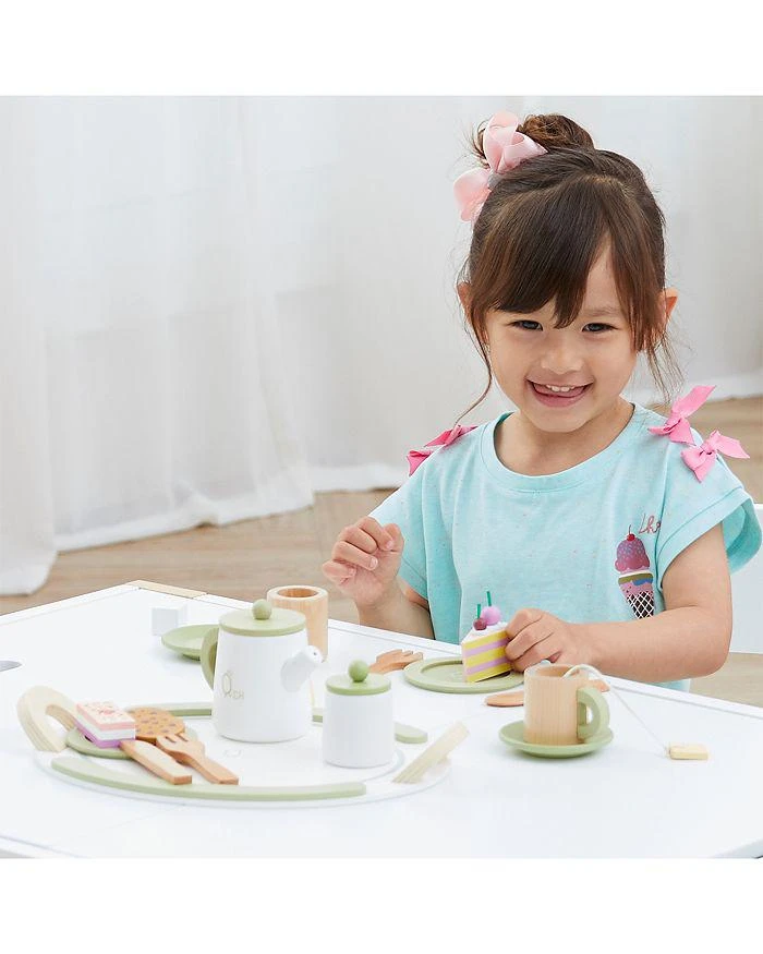 商品Teamson|Kids Little Chef Frankfurt 20 Piece Wooden Play Kitchen Tea Party Set - Ages 3+,价格¥262,第5张图片详细描述