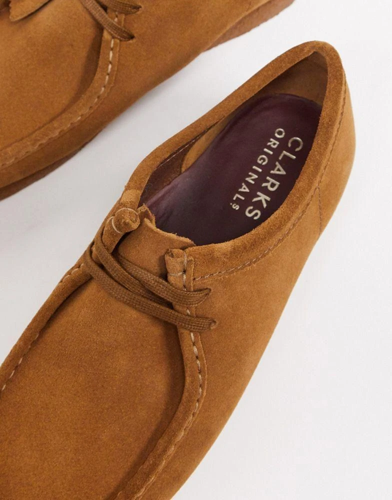 商品Clarks|Clarks Originals wallabee shoes in tan suede,价格¥984,第3张图片详细描述