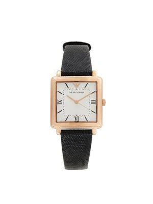 商品Emporio Armani|30MM Rose Goldtone Stainless Steel & Leather Strap Watch,价格¥1035,第1张图片