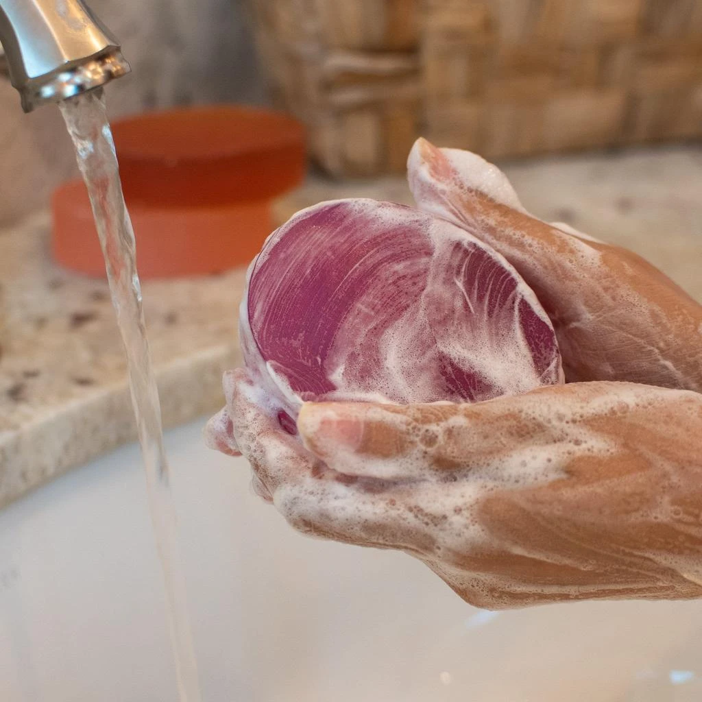 商品Camille Beckman|Glycerine Bar Soap Blackberry Lavender 3.5oz,价格¥38,第2张图片详细描述