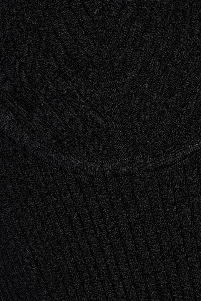 商品Helmut Lang|Ribbed-knit midi dress,价格¥1166-¥1314,第4张图片详细描述