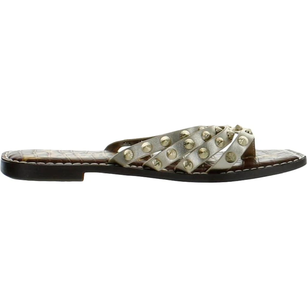 商品Sam Edelman|Sam Edelman Womens Eloise Leather Studded Thong Sandals,价格¥145,第4张图片详细描述