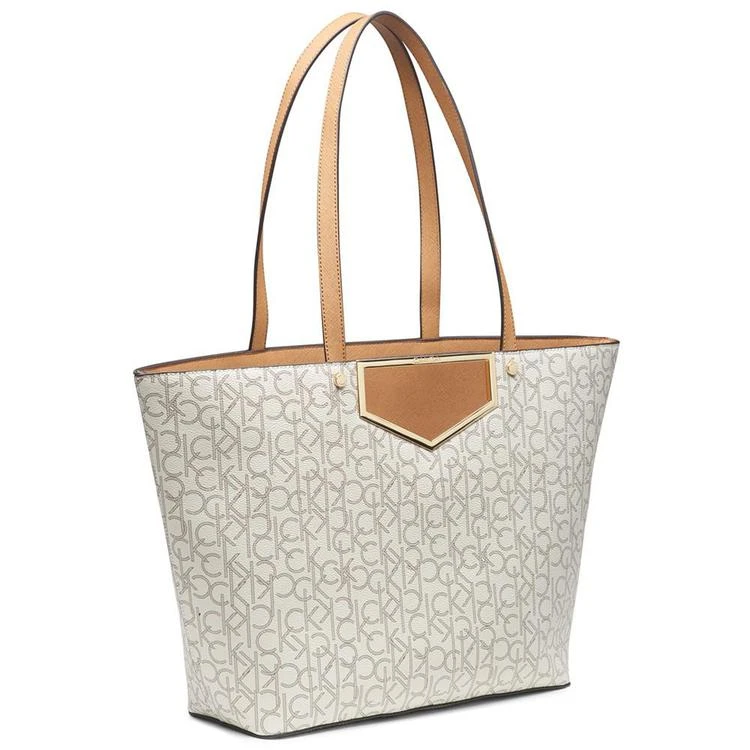 商品Calvin Klein|Ashlynn Signature Extra-Large Tote,价格¥497,第5张图片详细描述