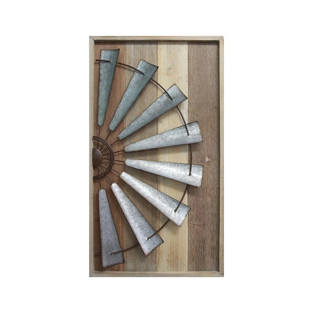商品Stratton Home Décor|Stratton Home Decor Windmill Wall Decor,价格¥1017,第1张图片