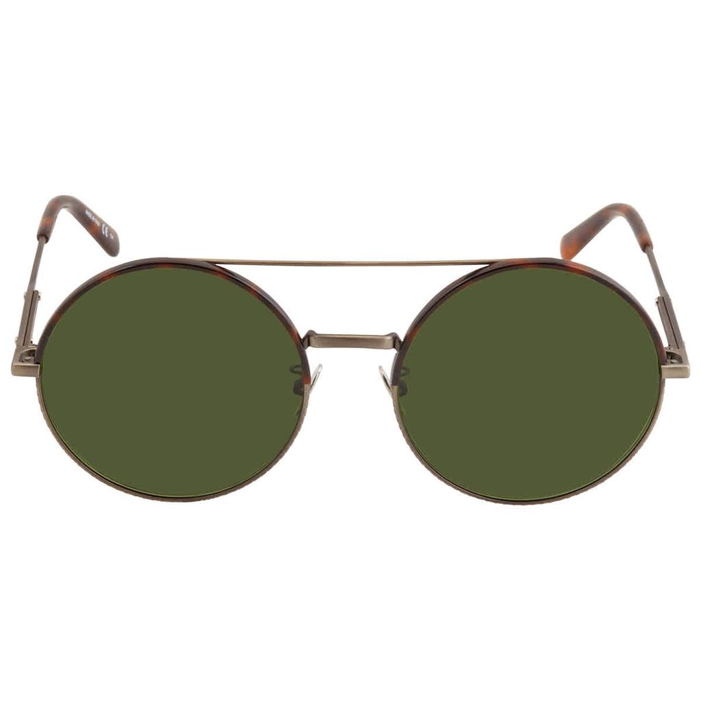 Bottega Veneta Green Round Ladies Sunglasses BV0171S 002 58商品第2张图片规格展示