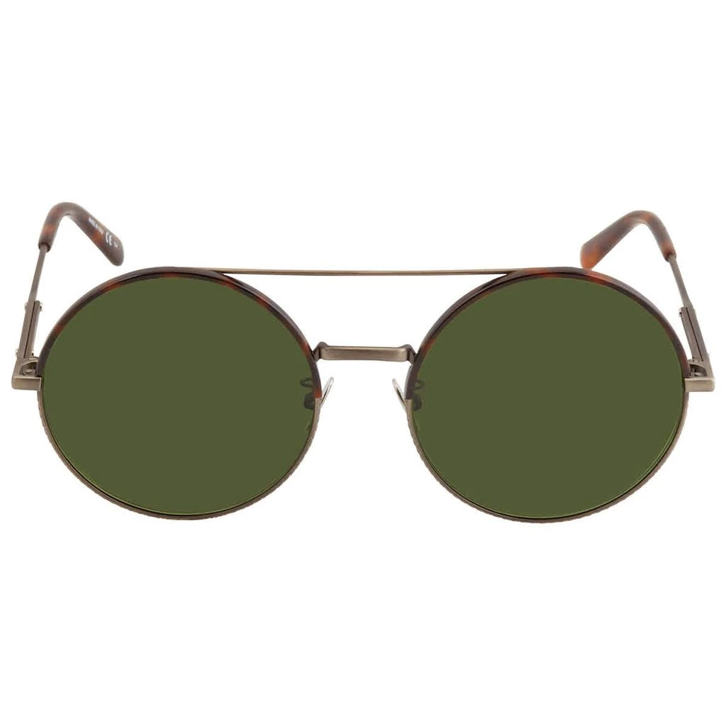 商品Bottega Veneta|Bottega Veneta Green Round Ladies Sunglasses BV0171S 002 58,价格¥1414,第2张图片详细描述