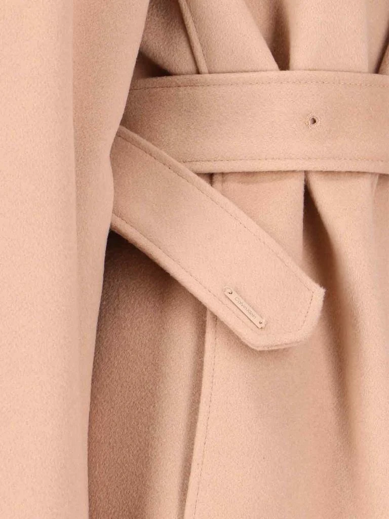 商品Calvin Klein|Calvin Klein Belted Waist Oversized Coat,价格¥1956,第4张图片详细描述