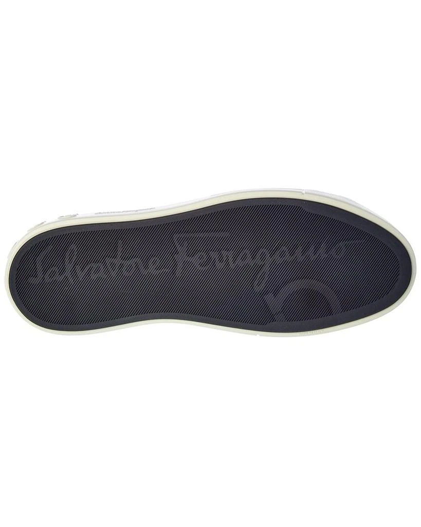 商品Salvatore Ferragamo|Salvatore Ferragamo Anson Leather Sneaker,价格¥3542,第4张图片详细描述