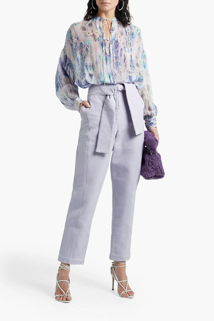 商品IRO|Lade printed georgette blouse,价格¥448,第4张图片详细描述
