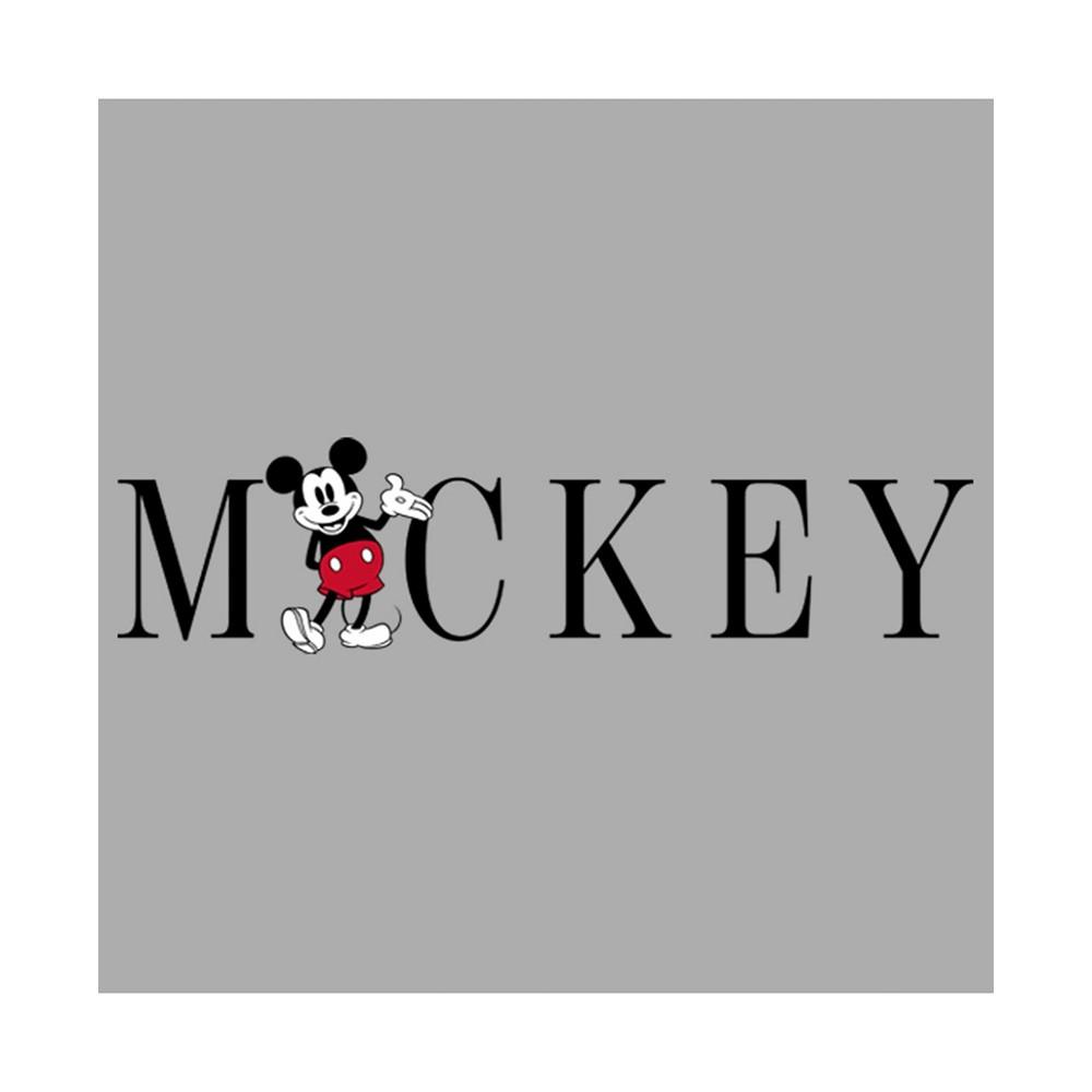 Boy's Mickey & Friends Mickey Mouse Minimalist Name  Child T-Shirt商品第2张图片规格展示