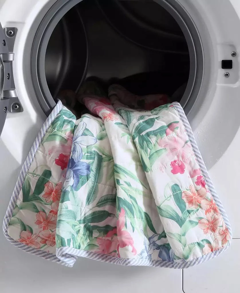 商品Tommy Bahama|Island Orchid Reversible 3 Piece Quilt Set,价格¥801,第3张图片详细描述