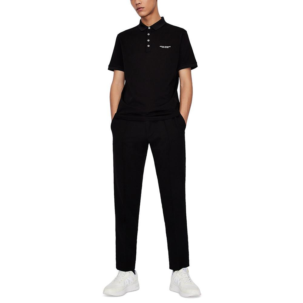 商品Armani Exchange|Men's Milano/New York Regular-Fit Logo-Print Polo Shirt,价格¥444,第7张图片详细描述