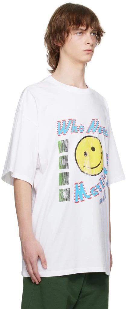 商品Martine Rose|White Graphic T-Shirt,价格¥768,第2张图片详细描述