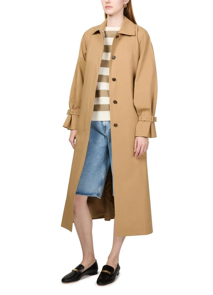 Epoche cotton poplin trench coat 商品