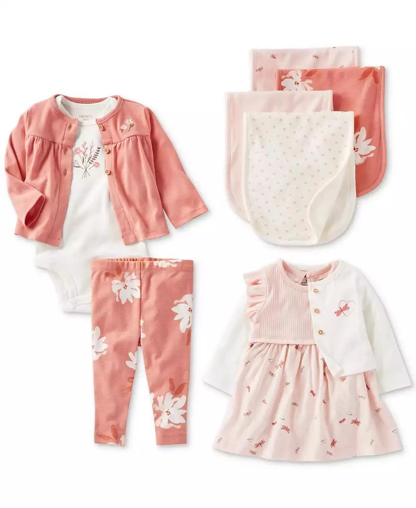 商品Carter's|Baby Girls Bodysuit Dress and Cardigan, 2 Piece Set,价格¥99,第3张图片详细描述