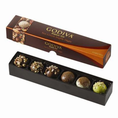 商品Godiva|Nut Lover's 松露巧克力,价格¥108,第1张图片详细描述