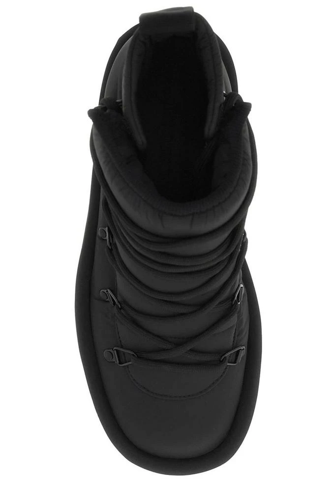 商品JW Anderson|JW Anderson Padded Round-Toe Lace-Up Boots,价格¥2294,第4张图片详细描述