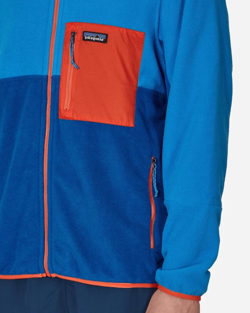 商品Patagonia|Microdini Hooded Sweatshirt Endless Blue,价格¥1121,第5张图片详细描述