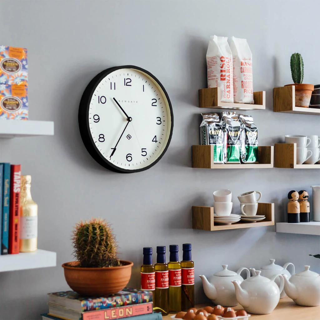 商品Newgate|Number Three Echo Wall Clock - Marshmallow Pink,价格¥402,第5张图片详细描述