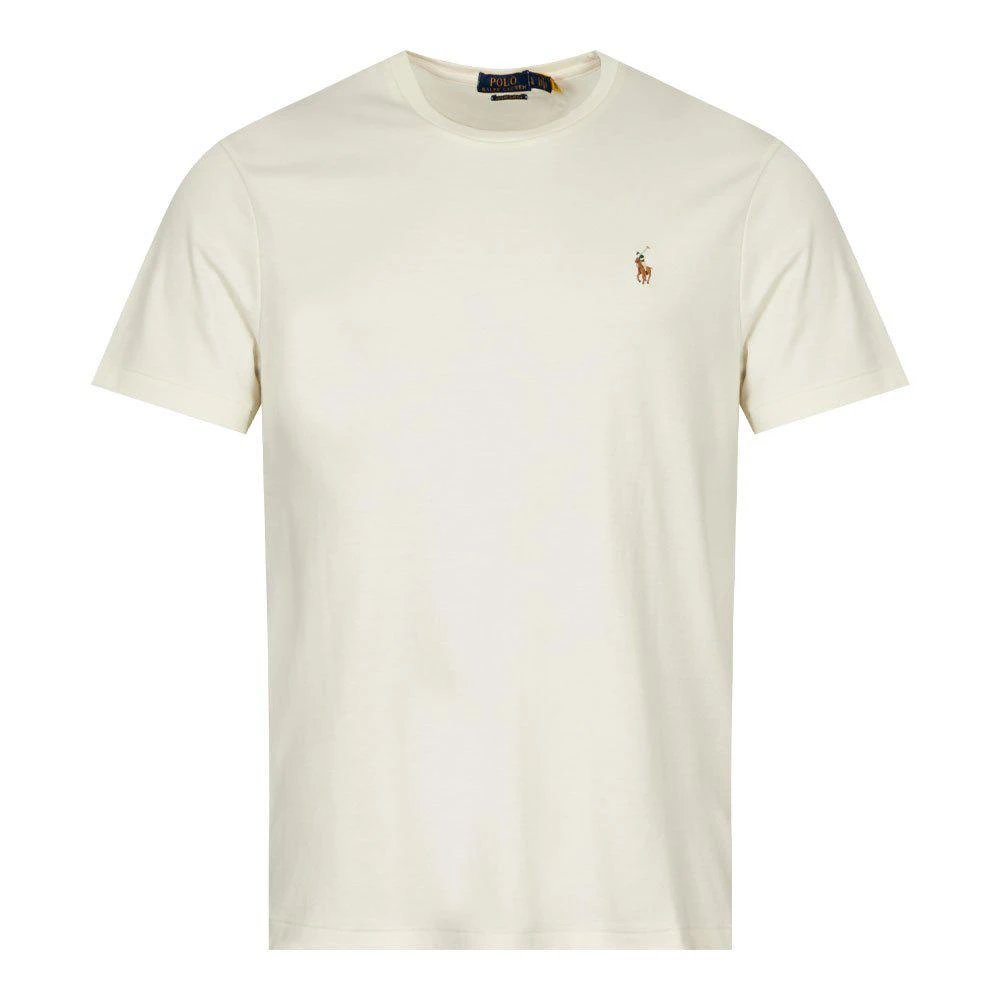 商品Ralph Lauren|Ralph Lauren T-Shirt - Cream,价格¥643,第1张图片