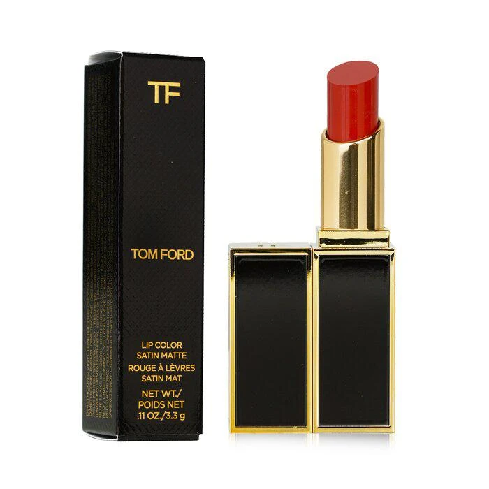 商品Tom Ford|Tom Ford 细黑管柔雾缎采口红 - # 50 Adored -50 Adored(3.3g/0.11oz),价格¥594,第2张图片详细描述