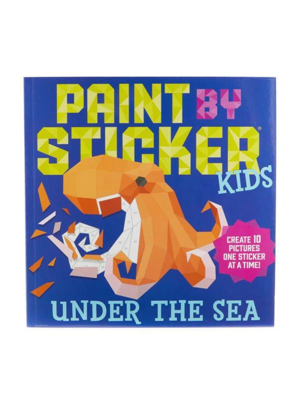 商品Workman Publishing|Paint By Sticker Kids Under The Sea,价格¥79,第1张图片