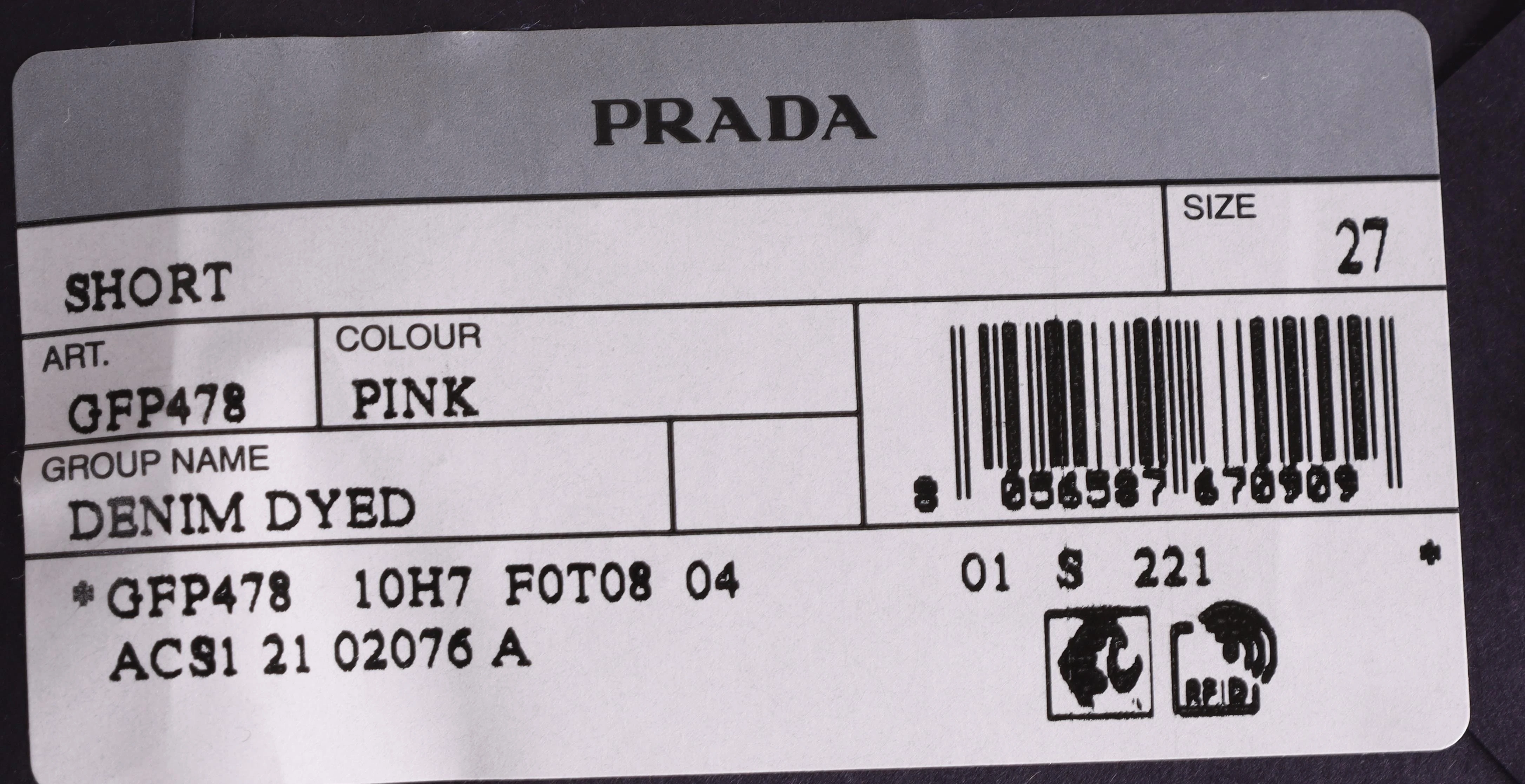 PRADA 女F0T08女士卫衣/帽衫 GFP478_10H7_F0T08 商品