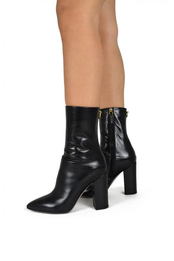 商品Valentino|Black leather boots,价格¥4183,第2张图片详细描述