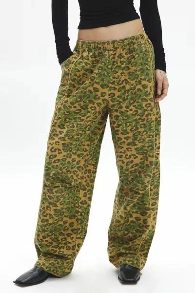 商品BDG|BDG Jess Leopard Camo Track Pant,价格¥346,第2张图片详细描述