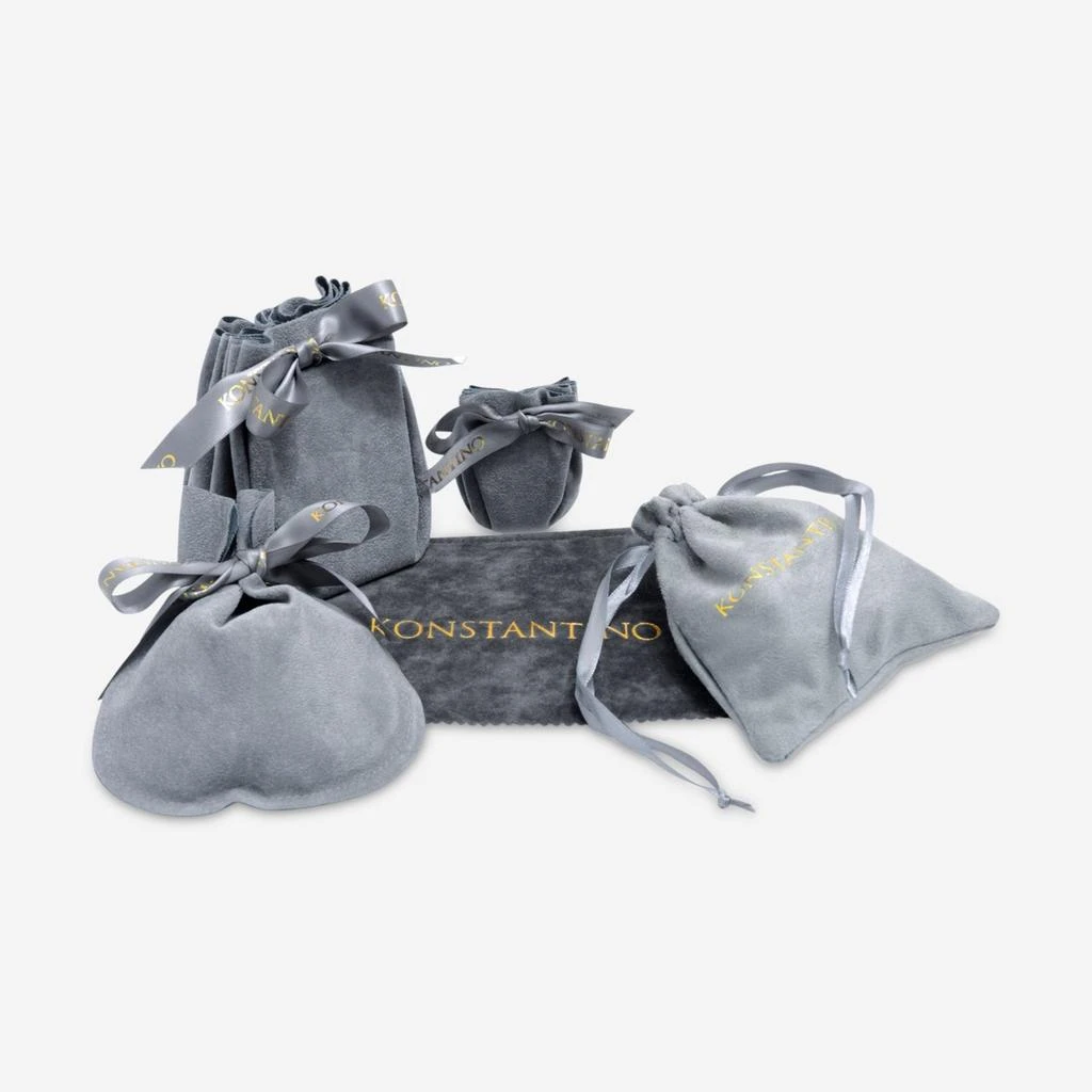 商品Konstantino|Konstantino Classics Sterling Silver & 18k Yellow Gold Bangle Bracelet BKJ184-130,价格¥2460,第3张图片详细描述