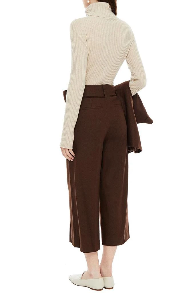 商品Vince|Cropped twill wide-leg pants,价格¥1039,第1张图片