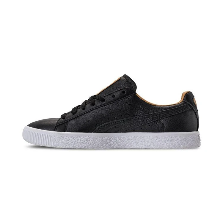 商品Puma|Women's Clyde Core Leather Casual Sneakers from Finish Line,价格¥333,第4张图片详细描述