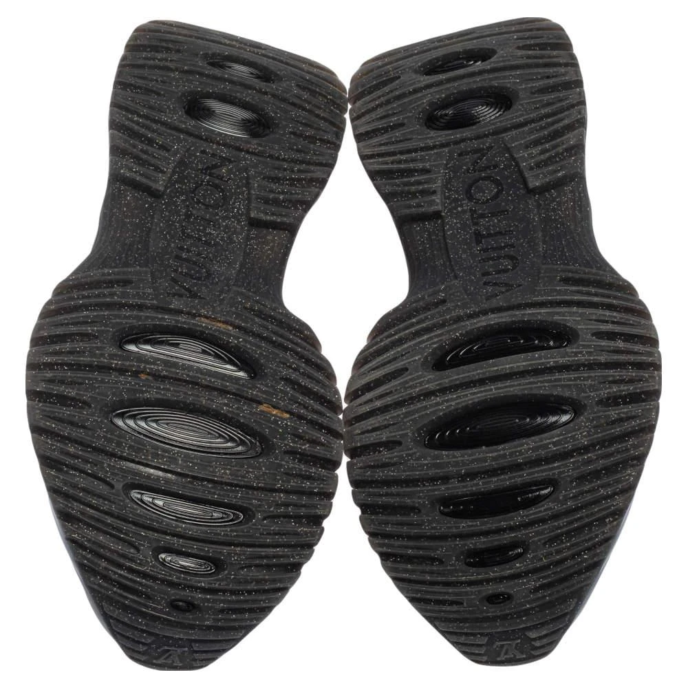 Louis Vuitton Black/Green Leather And Canvas Run Away Pulse Sneakers Size 41 商品